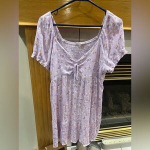 Wild Skye Purple Floral Dress